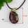fancy color dichroic foil glass necklaces with pendants jewelry jewellery silver plated