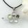 flower mother of pearl necklaces pendants rhinestone genuine leather yellow oyster shell pink oyster shell penguin oyster shell rainbow abalone