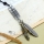 genuine leather antiquity silver leaf whistle pendant adjustable long necklaces
