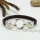 genuine leather bracelets woven bracelet skull bracelet macrame bracelet