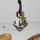 genuine leather bronze mask cross pendant adjustable long necklaces