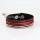 genuine leather crystal rhinestone wrap slake bracelets wristbands adjustable
