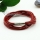 genuine leather double layer wrap bracelets sport wristbands for men and women unisex jewelry