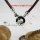 genuine leather stainless steel pendants necklaces antique punk gothic styole