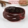 genuine leather woven buckle wristbands bracelets unisex