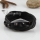 genuine leather woven double layer buckle wristbands bracelets for men and women