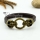 genuine leather wristbands charm toggle dragon skull bracelets unisex