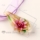 glitter teardrop flower lampwork murano glass necklaces pendants jewelry