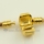 gold charms necklaces with european enamel big hole beads