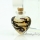 hand craft lampwork glassglass vial for necklacekeepsake jewelryurns jewelry