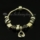 handbag charm bracelets with european enamel large hole beads