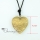 heart genuine leather copper silver plated locket filigree necklaces with pendants