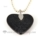 heart handmade dichroic glass necklaces pendants jewelry