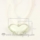 heart lampwork murano glass necklaces pendants jewelry