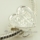 heart silver plated european charms fit for bracelets