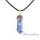 hexagonal prisms birthstone necklaces handcrafted jewellery birth stone necklace necklaces with birthstones quartz semi precious stone