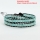 jade bead beaded double wrap leather bracelets