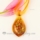 leaf millefiori lampwork murano glass necklaces pendants jewelry