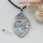 leaf patchwork seawater rainbow abalone shell mother of pearl necklaces pendants