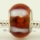 lines murano glass large hole beads for fit charms bracelets
