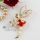 little fairy rhinestone scarf brooch pin jewelry