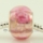 luminous flower murano glass beads for fit charms bracelets