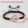 macrame armband love rhinestone bracelets jewellery