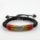 macrame armband rainbow rhinestone bracelets jewellery