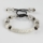 macrame armband rhinestone beaded bracelets jewellery