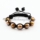 macrame foil lampwork glass beads bracelets jewellery armband