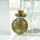 miniature glass bottles pendant for necklace wholesal memorial ash jewelry keepsake urns jewelry