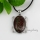 mirror shap fancy color dichroic foil glass necklaces with pendants jewelry silver plated