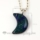 moon handmade dichroic glass necklaces pendants jewelry
