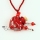 essential oil diffuser necklace empty small glass vial necklace pendants wholesale supplier italian murano glass heart jewelry