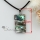 oblong patchwork sea water rainbow abalone white black pink oyster shell mother of pearl necklaces pendants