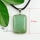 oblong turquoise rose quartz glass opal jade agate natural stone pendants for necklaces