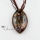 olive glitter murano glass necklaces pendants jewelry