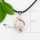 olive rose quartz amethyst semi precious stone necklaces pendants