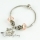 openwork essential oil diffuser bracelet essential oil jewelry lava stone beads charm bracelets