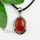 oval glass opal amethyst jasper jasper rose quartz tiger's eye natural semi precious stone pendant necklaces