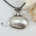 oval seawater mother of pearl shell and freshwater pearl silver filled brass pendatns leather necklace