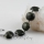oval semi precious stone agate natural charm bracelets jewelry