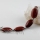 oval semi precious stone agate rose quartz charm toggle bracelets jewelry