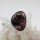 oval semi precious stone natural rose quartz amethyst tiger's-eye finger rings