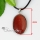 oval semi precious stone rose quartz amethyst necklaces pendants