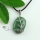 oval vine rose quartz amethyst glass opal jade agate natural semi precious stone pendants for necklaces
