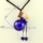 empty small glass vial necklace pendants aromatherapy pendants necklace wholesale distributor venetian lampwork glass glitter jewellery hand blowm