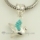 pigeon dangle european big hole charms fit for bracelets
