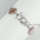 pink oyster sea shell rhinestone tennis bracelets round oval wrap bracelets mother of pearl jewelry