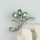 rainbow abalone shell rhinestone brooch streamer teardrop openwork brooch mother of pearl jewellery